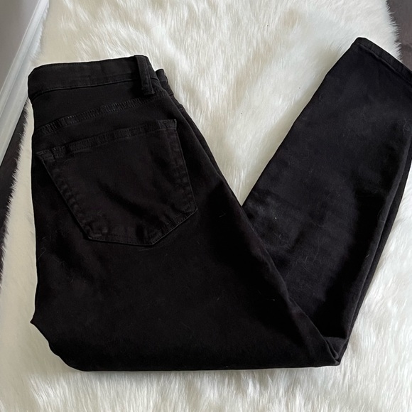 NWT TopShop Jamie Petite High Waist Skinny Black Jeans W28 To Fit L28 US6 - Picture 8 of 9